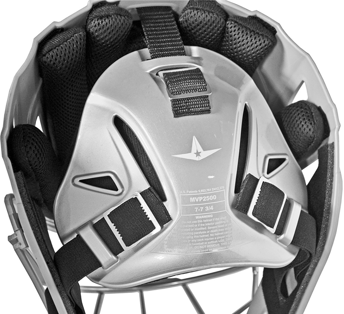 All-Star MVP2510 System 7 Catcher's Helmet, YOUTH