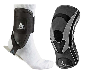 Knee, Ankle, Arm Braces