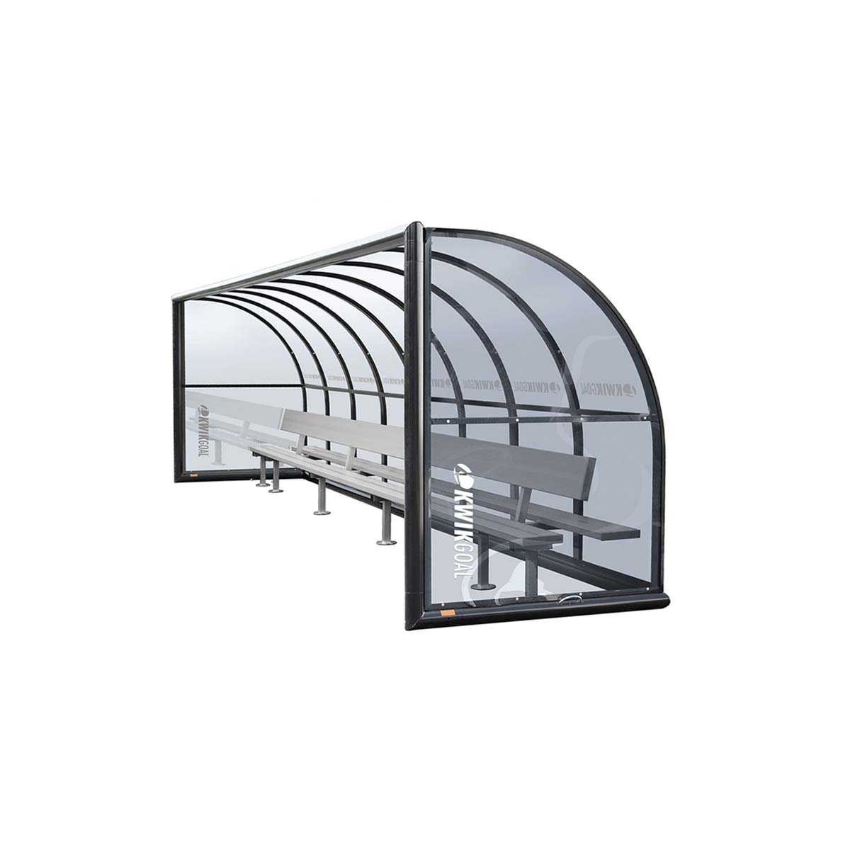 Kwik Goal Custom Shelter w/ Aluminum Bench, 9B5 - Anthem Sports