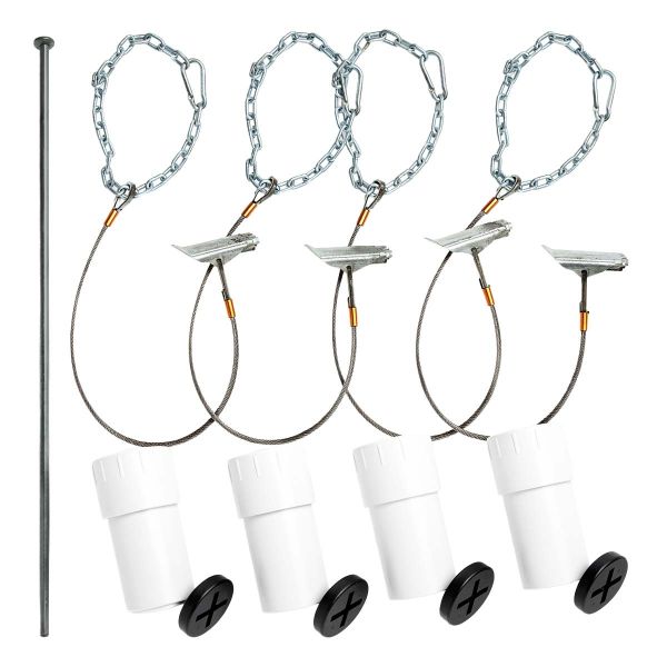 Keeper Goals Deluxe Duckbill Anchor Kit for Team Shelter