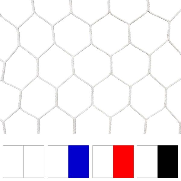 Kwik Goal 8'x24'x3'x8.5' 4mm Hex Soccer Net, 3B196