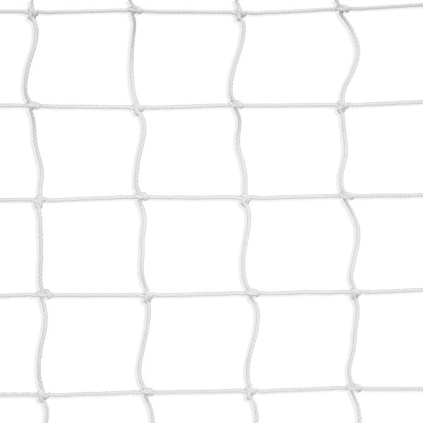 Jaypro 4.5'x6' Soccer Nets, 3mm, White, SCN-6 (pair)