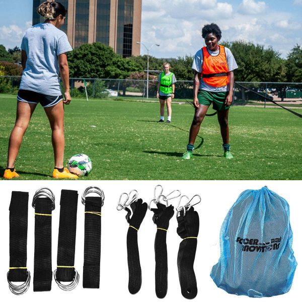 Soccer Innovations Flat Back 4 Belt Soccer Trainer