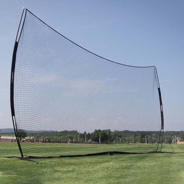 Kwik Goal 11.5'Hx21.5'L Kwik Flex Backstop Net, 7A601