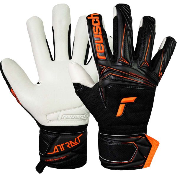 Reusch Attrakt Advance Finger Support Goalkeeper Gloves