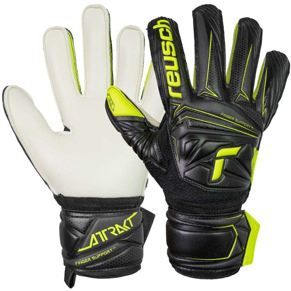 Reusch Attrakt Solid Finger Support Goalkeeper Gloves