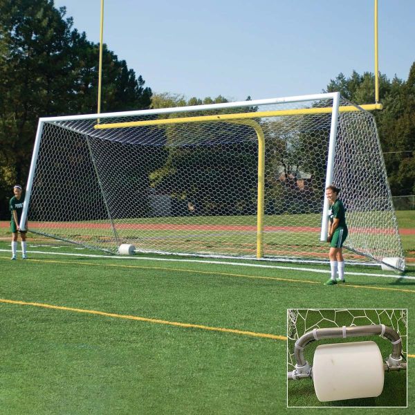 Bison 6.5'x18.5' No-Tip Soccer Goals (pair)