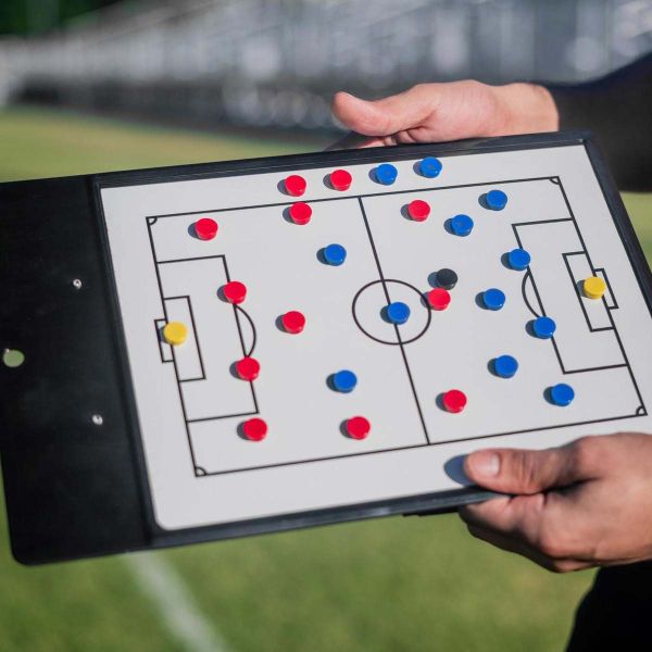 Soccer Innovations 9.5"x15" 2-Sided Magnetic Soccer Tactics Clipboard