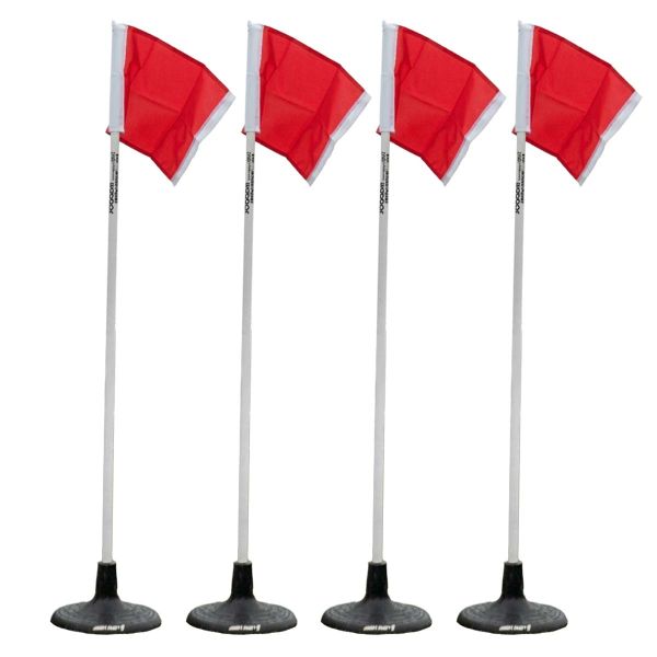 Soccer Innovations Corner Flags w/ Rubber Base, set/4