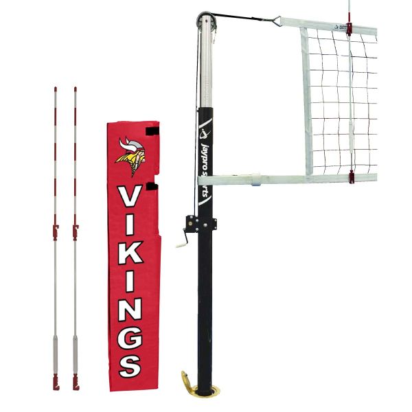 Jaypro PVB-4500/5000 Featherlite Competition Volleyball Net System