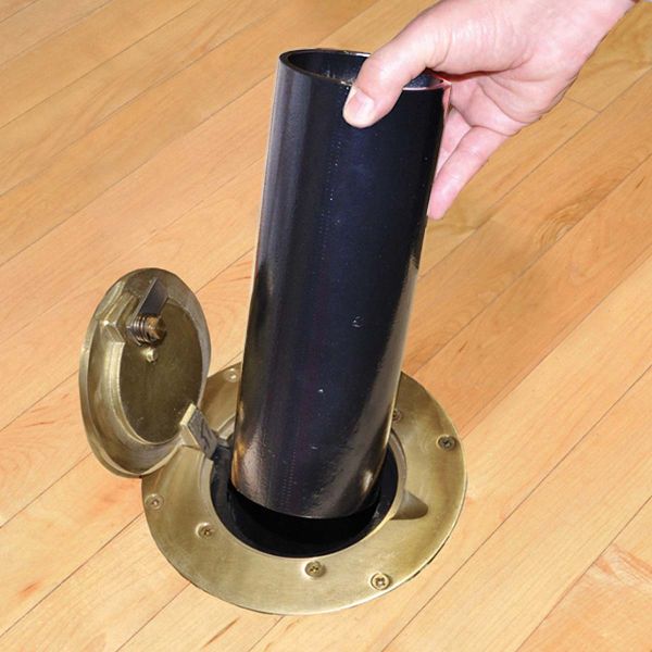 Jaypro Volleyball Floor Sleeve 10" Depth Reducer (each)