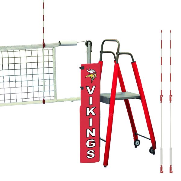 Jaypro PVB-6500/7000 Powerlite Volleyball Net System Package