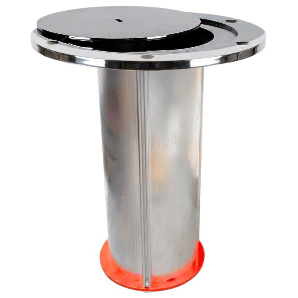 Bison Chrome Plated Steel Volleyball Floor Socket (each)