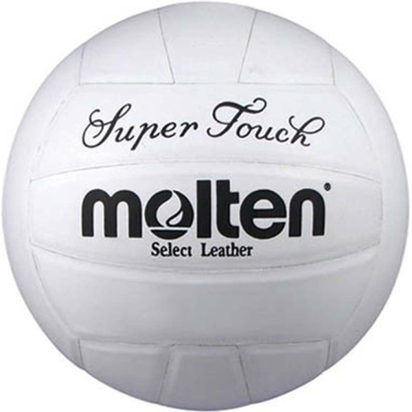 Molten IV58L-U Super Touch Volleyball, WHITE