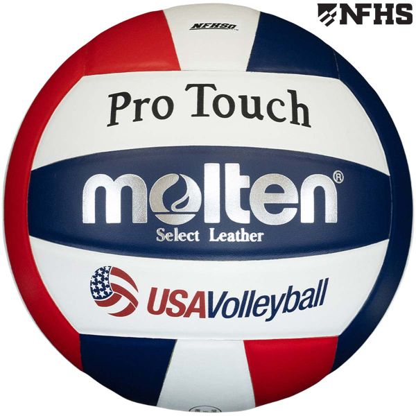 Molten V58L-3-HS NFHS Pro Touch Volleyball
