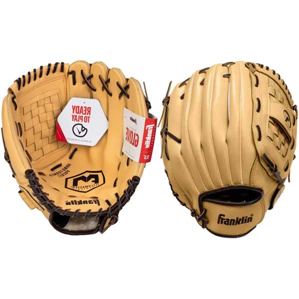 Franklin 12.5" Field Master Baseball Glove, Camel 