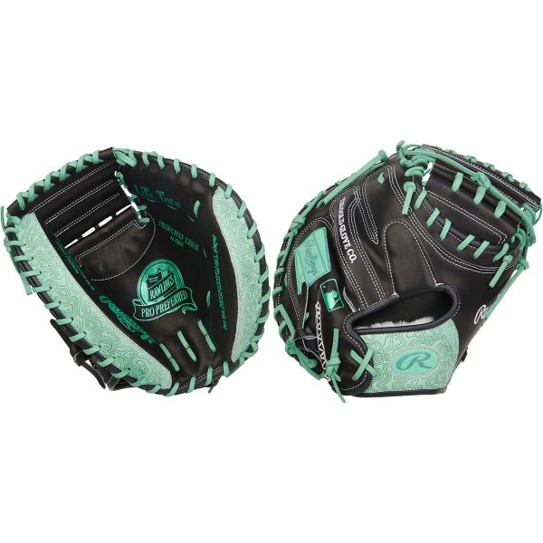 Rawlings 33" Pro Preferred Black/Mint Baseball Catcher's Mitt