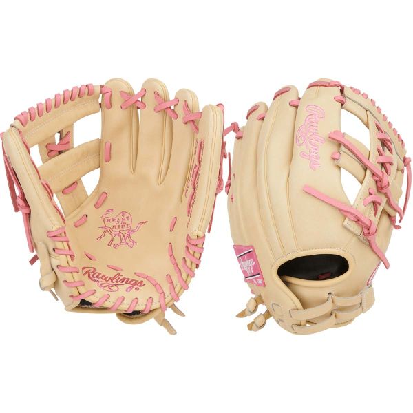 Rawlings 12" Heart of the Hide Split Single Post Web Fastpitch Softball Glove