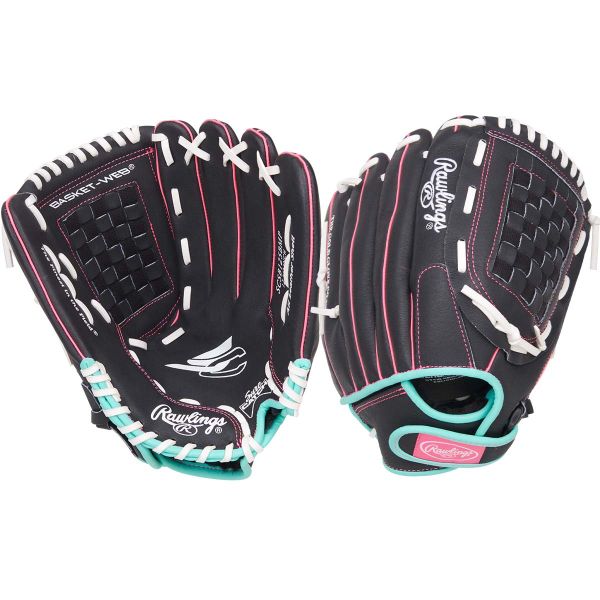 Rawlings 12.5" Youth Sure Catch Basket Web Fastpitch Softball Glove
