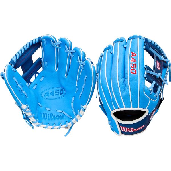 Wilson 11.5" Youth A450 Open Dual Post Web Baseball Glove
