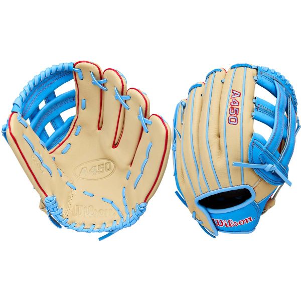 Wilson 12" Youth A450 Open Dual Post Web Baseball Glove