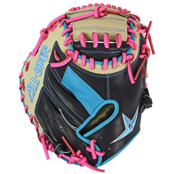 All-Star S7 Elite Miami Nights Youth Baseball Catcher's Mitt