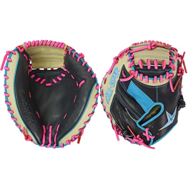 All-Star S7 Elite Miami Nights Youth Baseball Catcher's Mitt