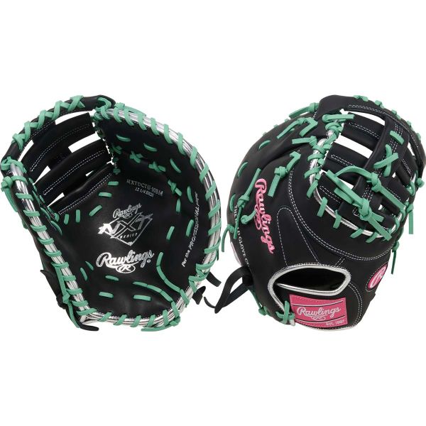 Rawlings 12.25" NXT Contour Fit Single Post Double Bar Web Baseball First Base Mitt
