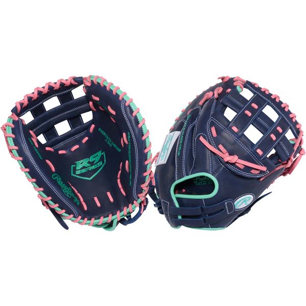 Rawlings 33" R9 Modified H Web Fastpitch Softball Catcher's Mitt
