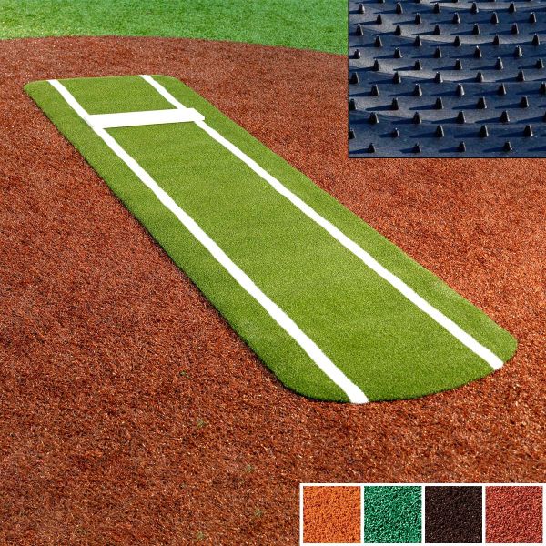Portolite Ultimate Spiked Practice Fastpitch Pitching Mat