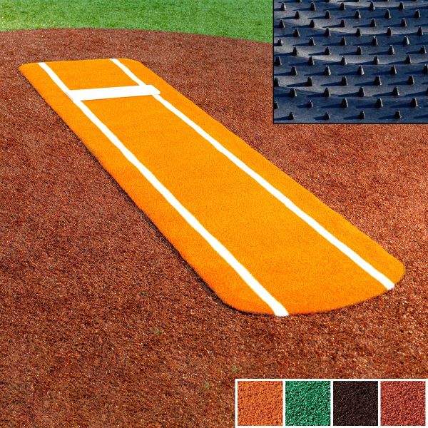 Portolite Signature Spiked Fastpitch Pitching Practice Mat
