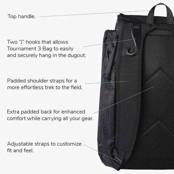 Rip-It Tournament 3.0 Softball Backpack - Thumbnail 5