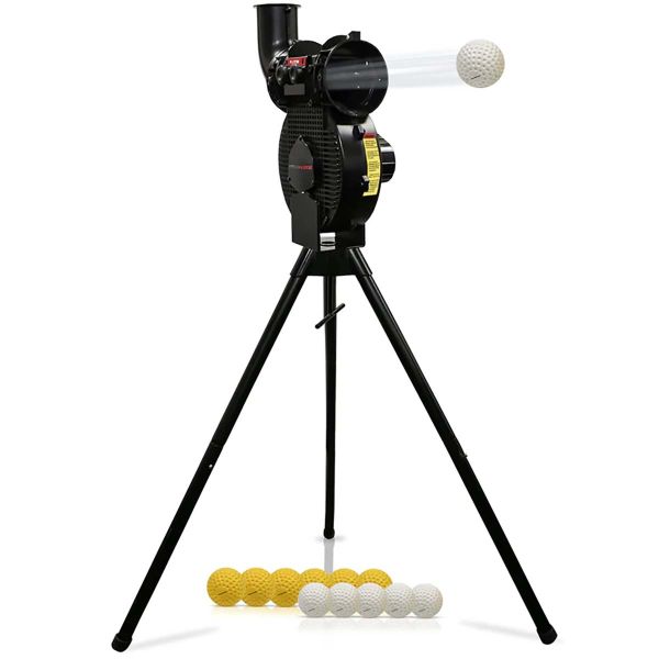PowerNet Launch F-Lite Baseball/Softball Pitching Machine