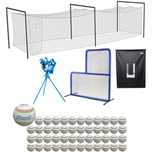 Jugs 65' Adley Rutschman Baseball Mini3 Backyard Hitting Package