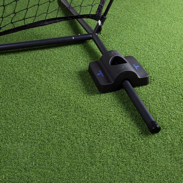 Tee De Frappe Lourd Tanner Heavy Batting Tee – Ultra Résistant Pour Adulte, Noir Et Argent