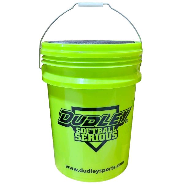Dudley Softball Bucket w/ Padded Lid
