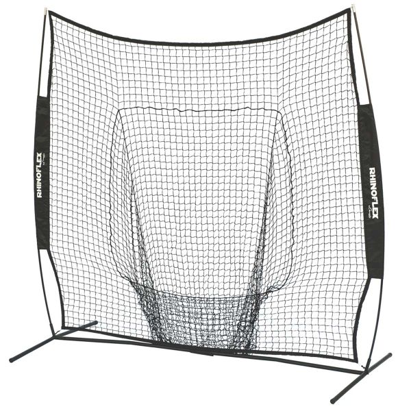 Champion Rhino Flex 7'x7' Portable Pitching & Batting Pop-Up Catch Net