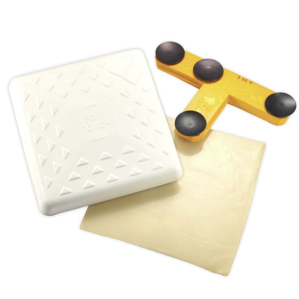 Soft Touch 15" Indoor Throw-Down Base w/ Mounting Tee, Single