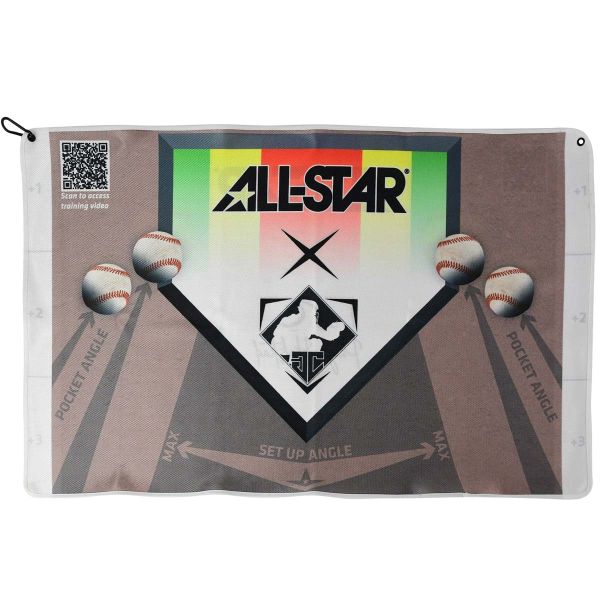 All-Star Pitcher's & Catcher's Home Plate Cloth Training Mat