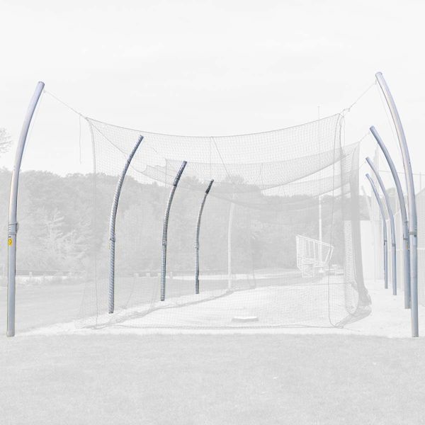 Jaypro 55' Professional Outdoor Batting Cage Tunnel Frame, PROTF-55 