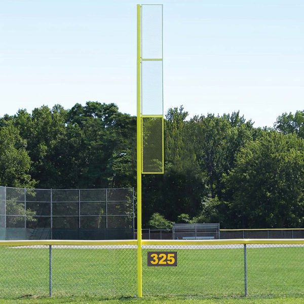 Jaypro 20'H Baseball Foul Poles, BBCFP-20  (pair)