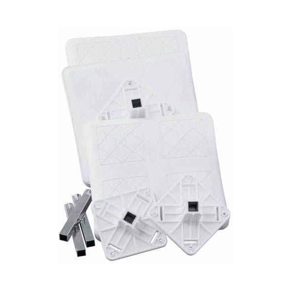 MacGregor 15" Bolco Pro-Style Baseball/Softball Bases, Set/3