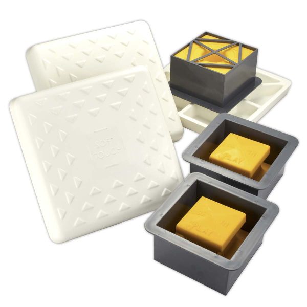 Soft Touch 14" Progressive Release Bases & Anchors, Set/3