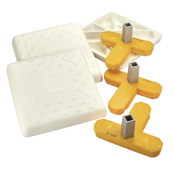 Soft Touch 14" Convertible Breakaway Bases, Set/3