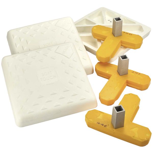 Soft Touch 15" Convertible Breakaway Bases, Set/3