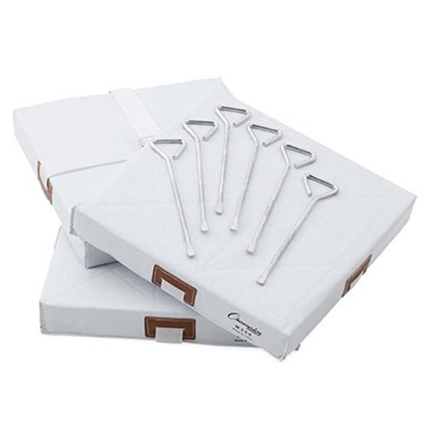 Champion 14" Economy Foam Spike-Down Baseball/Softball Bases, Set/3