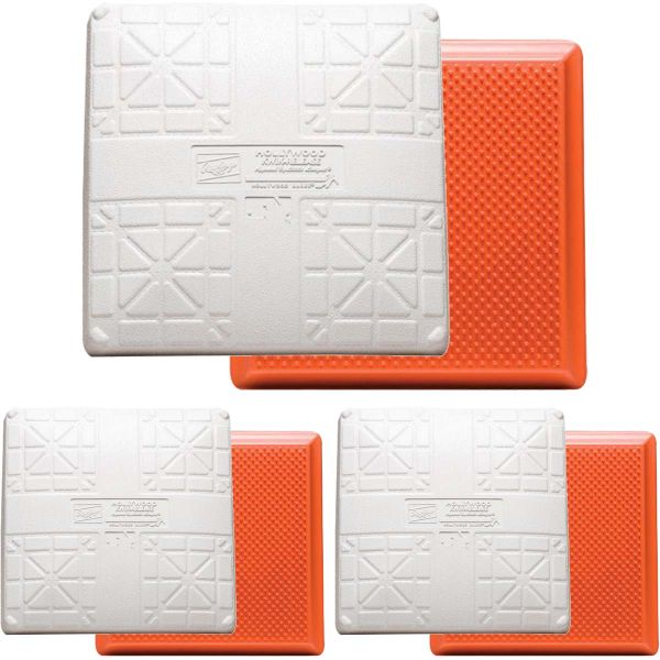 Rawlings (Schutt) 15" Varsity Hollywood Impact Kwik-Release Bases, Set/3