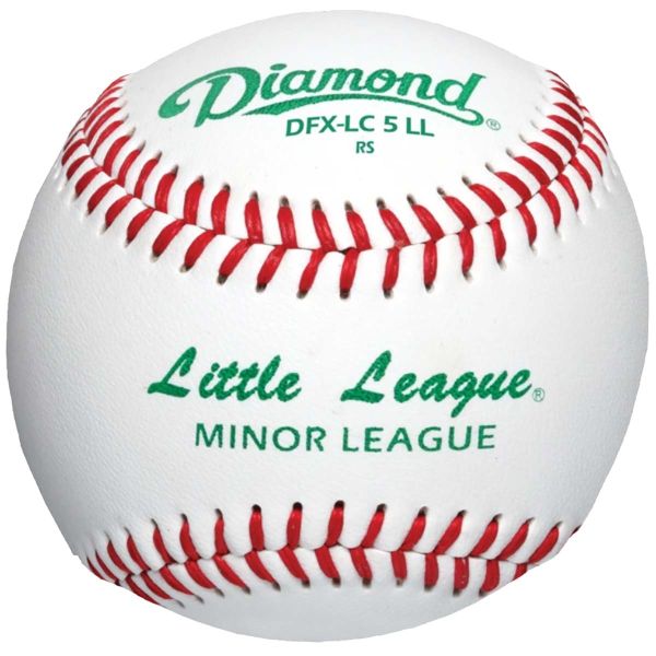 Diamond DFX-LC5LL Little League Soft Core Baseballs, Level 5, dz