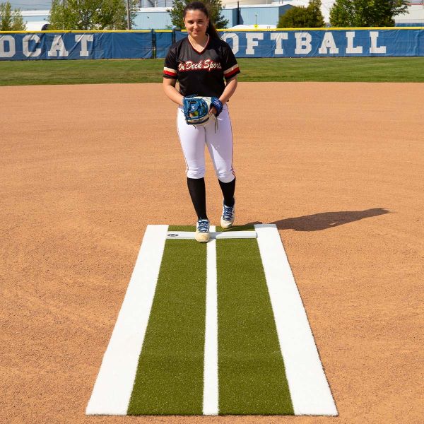 Promounds MP3010 Pitching Lane Pro Softball Turf Pitching Mat