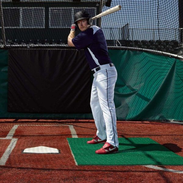 ProMounds 3'x7' Batter's Box Stance Turf Mat